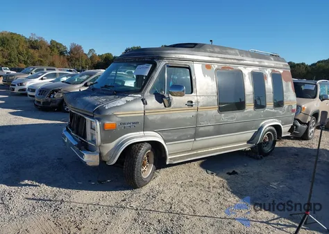 1985 Chevrolet G20 z USA, uszkodzony, nr VIN 1GBEG25H7F7211177